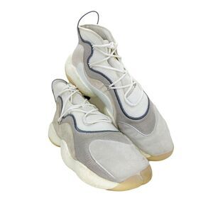 Adidas Crazy BYW Boost Men's Pre-owned Gray Basketball Sneakers - sz. 12 1/2